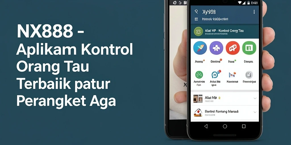 Antarmuka NX888 yang ramah pengguna untuk kontrol orang tua.